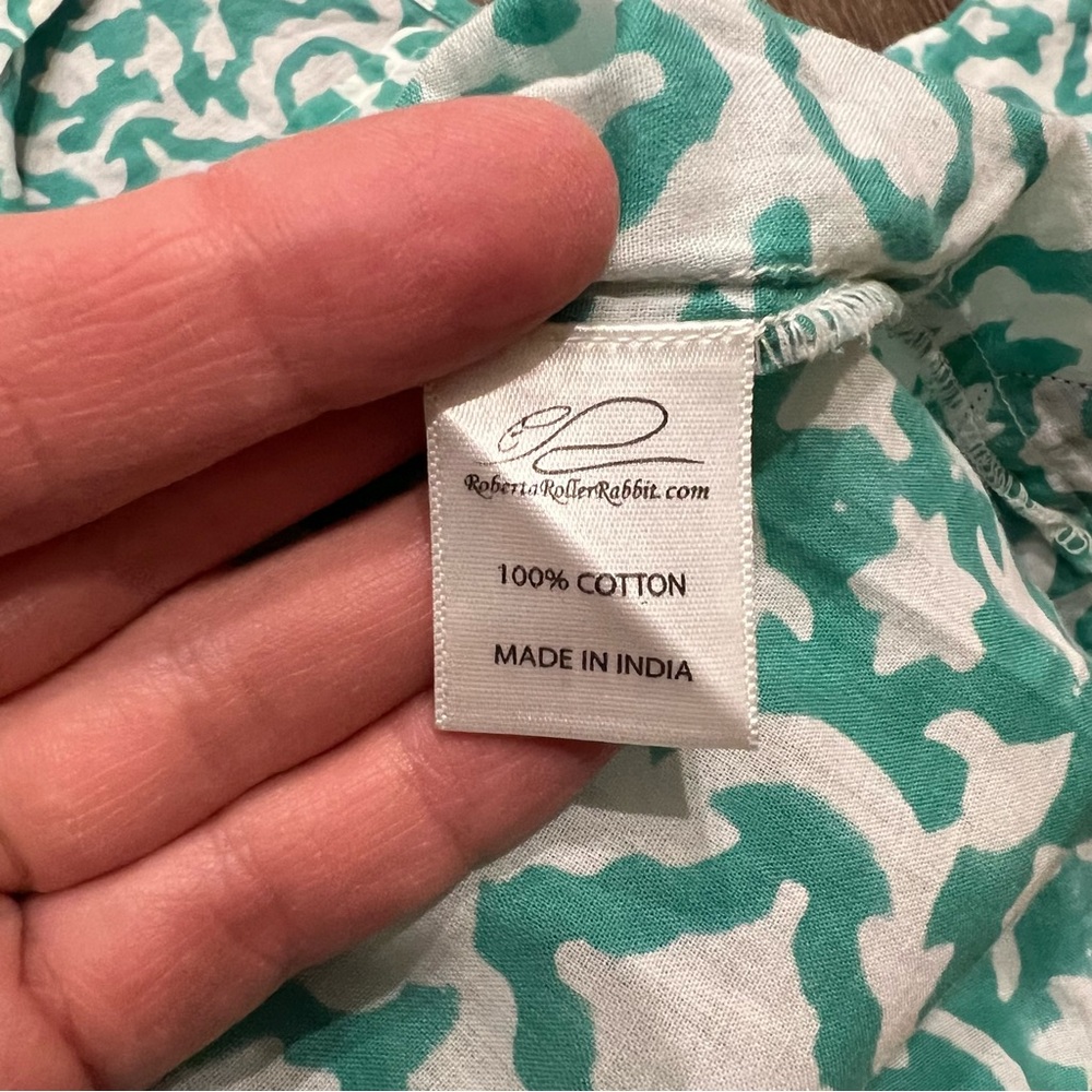 Roberta Roller Rabbit Cotton Tunic Blue - Picture 6 of 8
